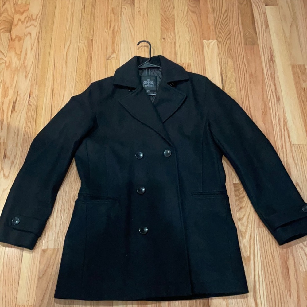 Express men’s pea coat
